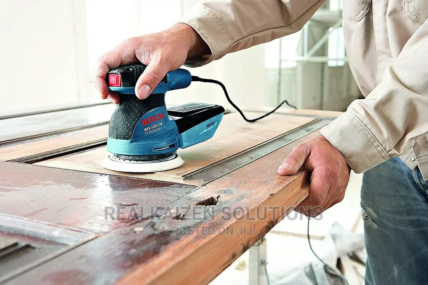 German BOSCH Random Orbital Heavy Duty Professional Sander