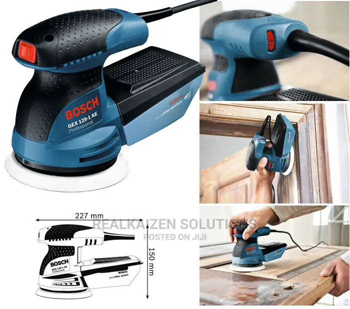 German BOSCH Random Orbital Heavy Duty Professional Sander