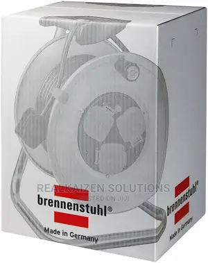 German Brennenstuhl 3-Way Heavy Duty Socket Cable Reel 50M