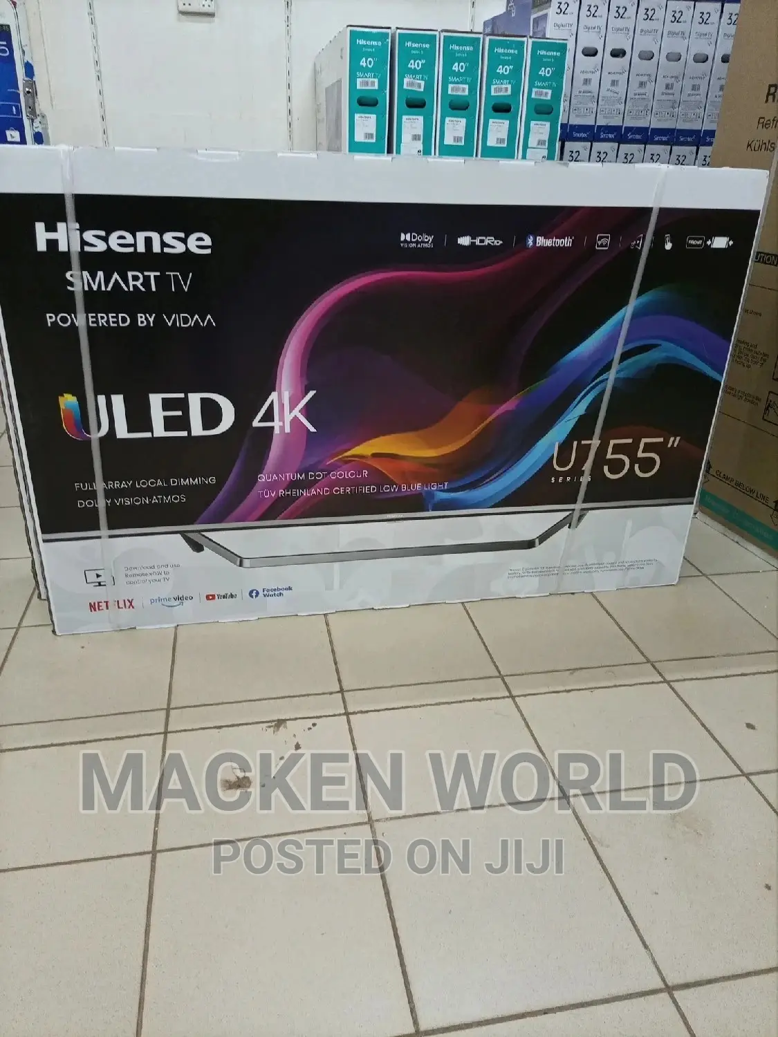 55" Hisense Uled 4K Quantum Dot