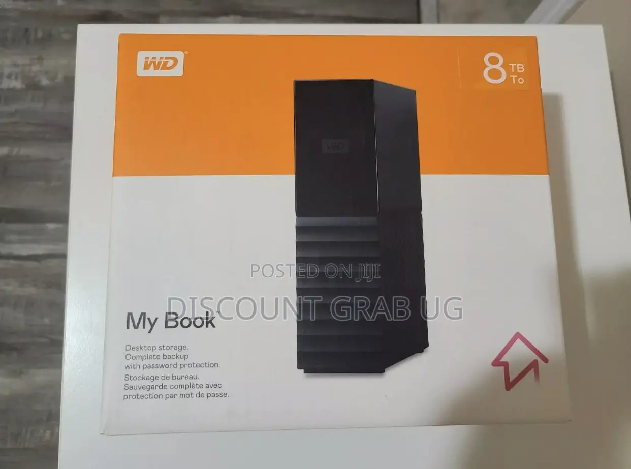 WD My Book 8tb External Harddrive