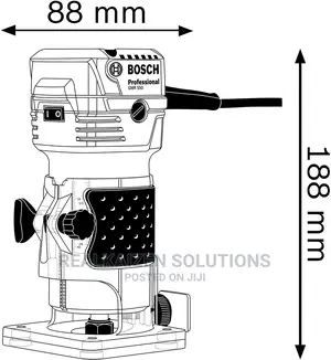 German Bosch Professional Palm Router 550W