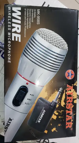 Wireless Microphone -Airstar -Single With Reciever