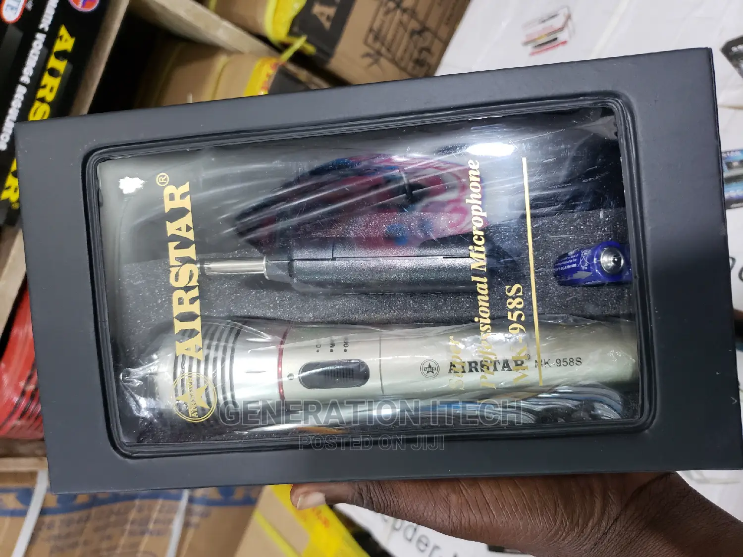 Wireless Microphone -Airstar -Single With Reciever