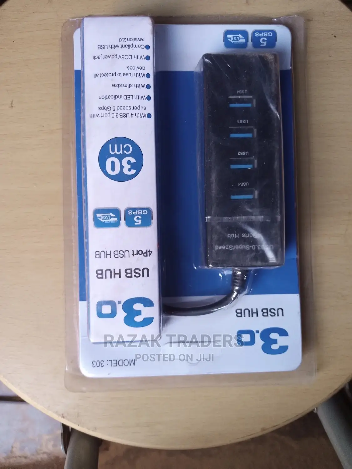 High Speed 4 Port USB 3.0 Multi Hub