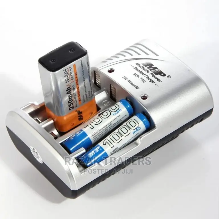 Multiple Power Mp 709 Standard Charger 4slots For Aa Aaa/9v