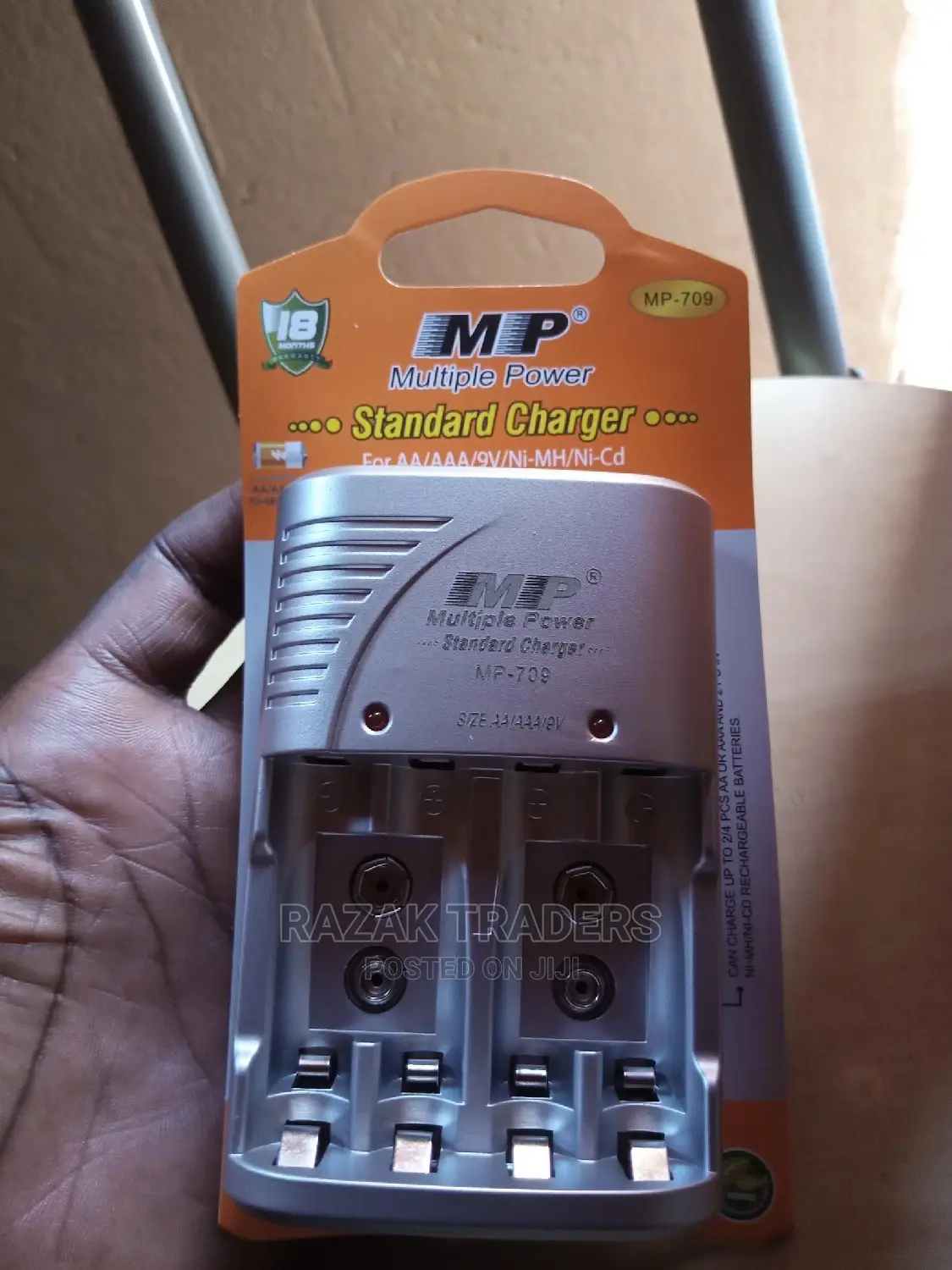 Multiple Power Mp 709 Standard Charger 4slots For Aa Aaa/9v