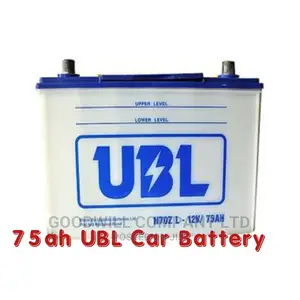 N70Z 75ah UBL Car Battery