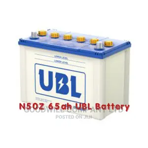 N50Z 65ah UBL Car Battery