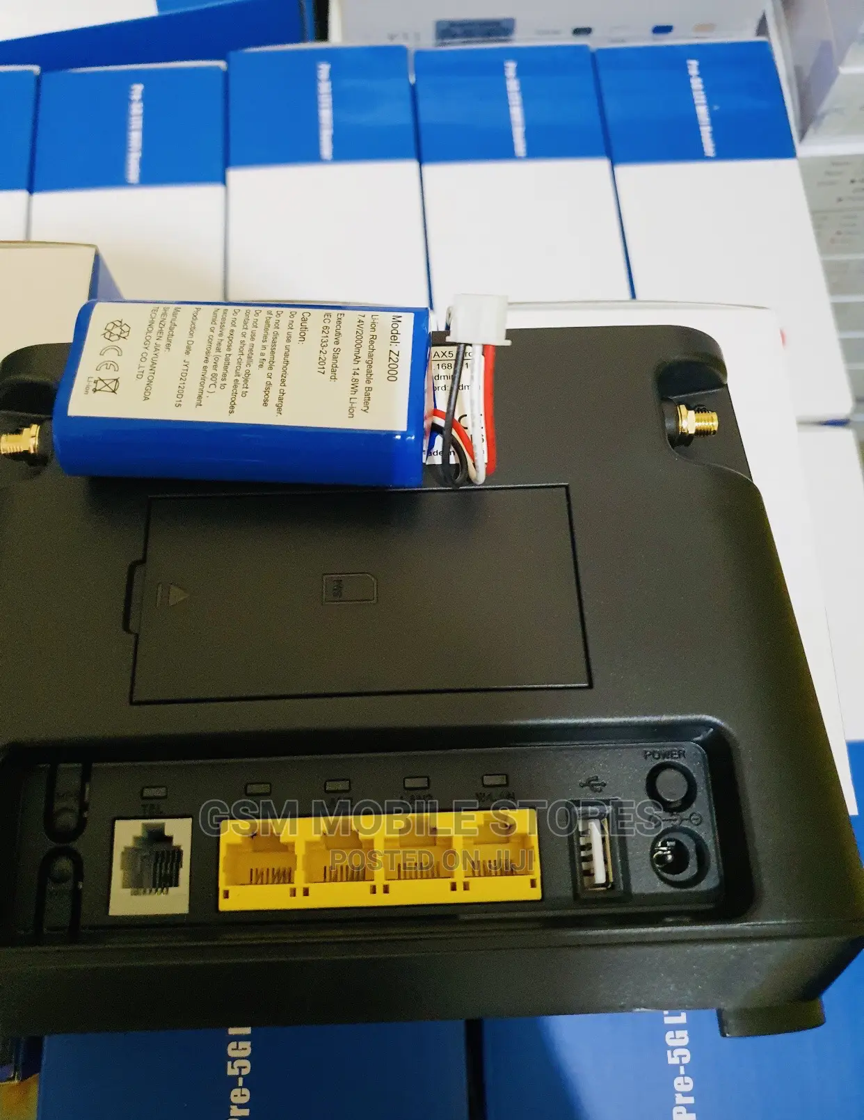 Olax AX5 Pro 4GLTE CPE Rechargeable Router for All Networks