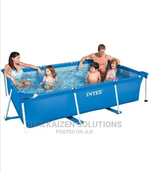 Intex Metal Frame Rectangular Pool 2.2m X 1.5m