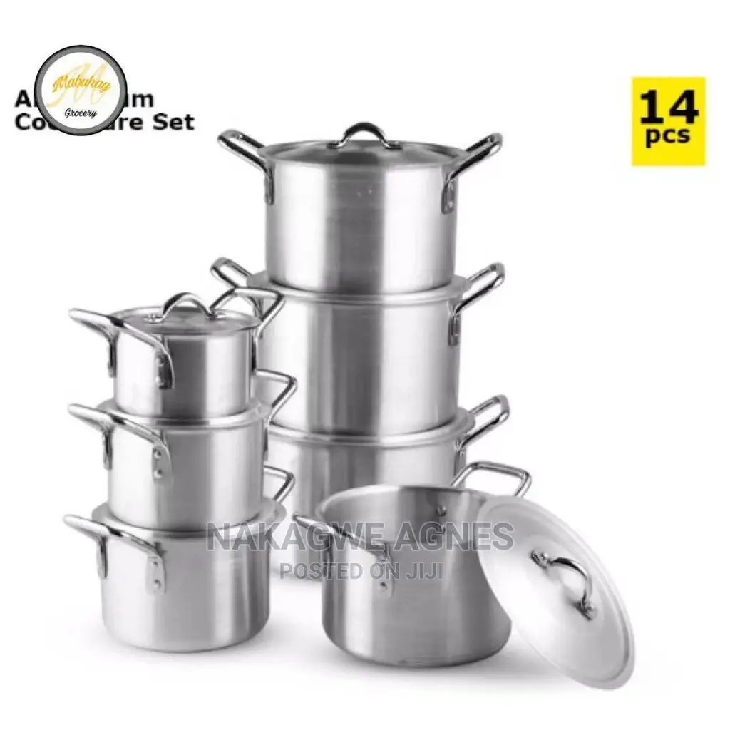 14 Piece Aluminum Cooking Ware Set