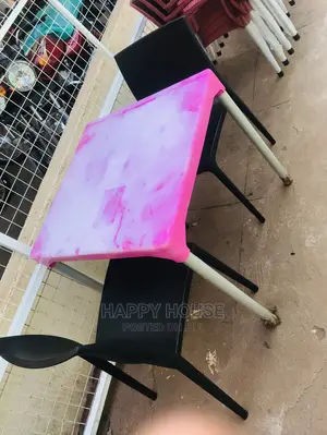 Set of Table and Two Chairs