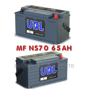 Maintenance Free NS70 65ah UBL Car Battery