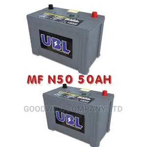 Maintenance Free N50 50ah UBL Car Battery