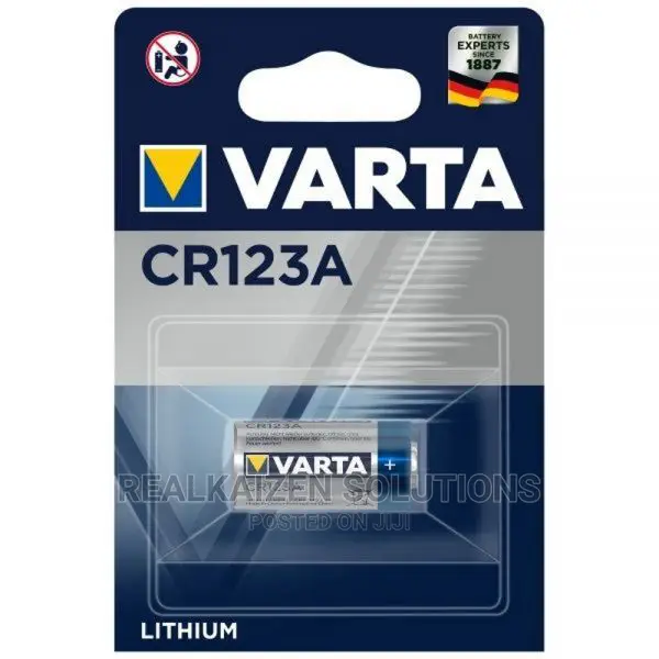 Varta 3V Lithium Camera PIR Sensor Battery CR123A
