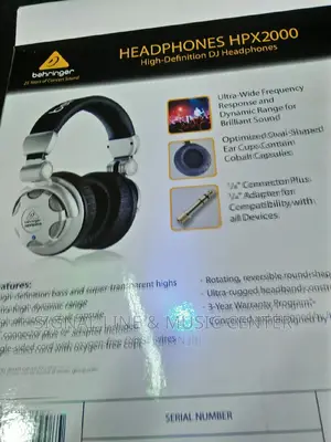 Behringer HPX2000 Dj Headphones