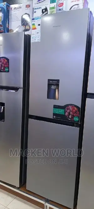 330L Hisense Double Door Fridge With Water Dispenser
