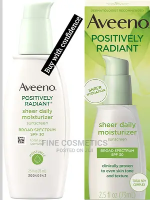 Aveeno Positively Radiant Sheer Daily Moisturizing Lotion