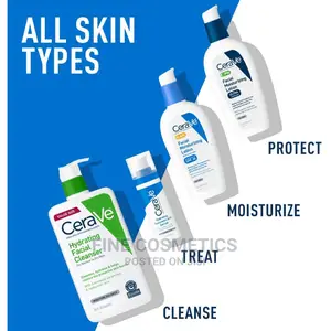 1pc Cerave AM or PM Face Sunscreen Moisturizing Lotion SPF30