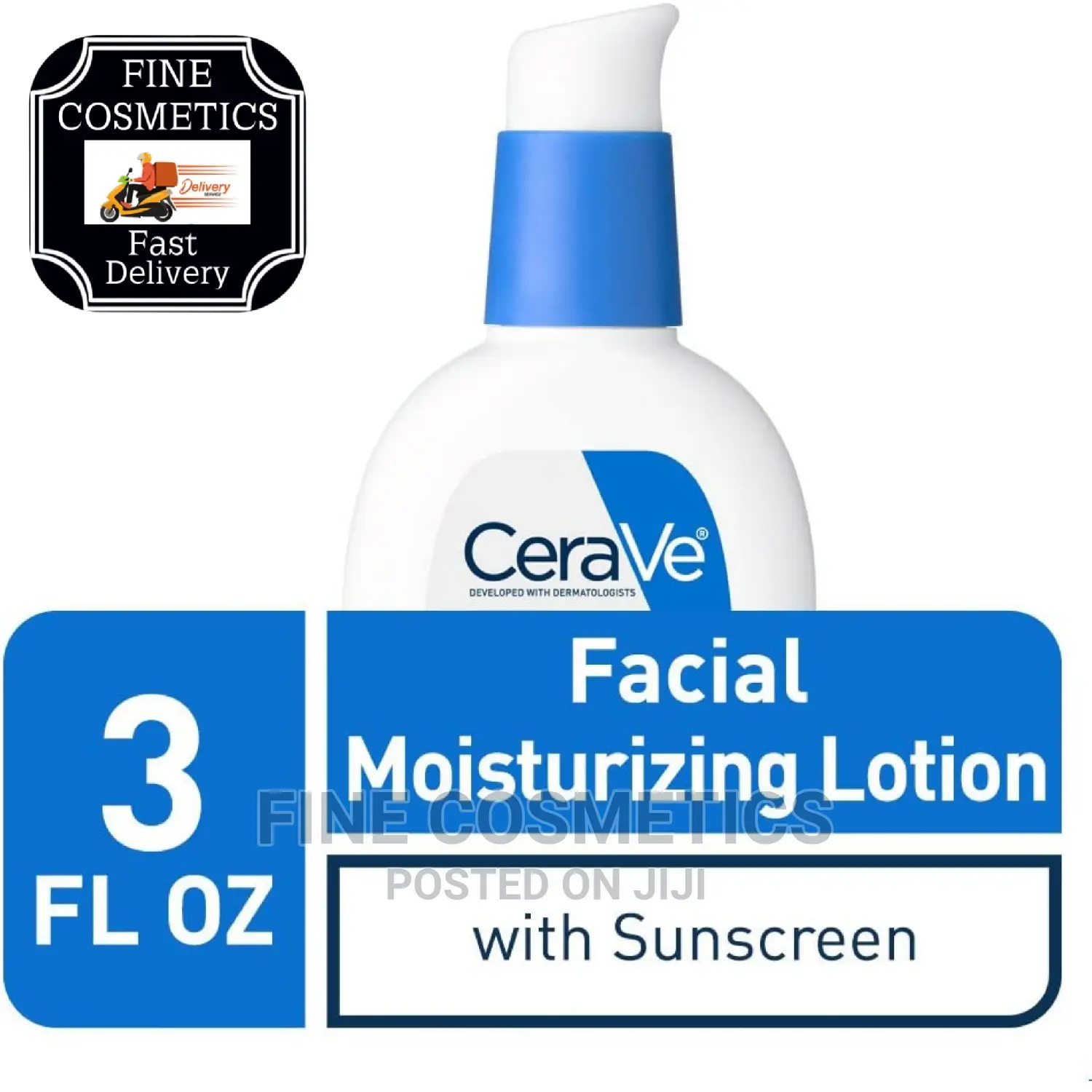 1pc Cerave AM or PM Face Sunscreen Moisturizing Lotion SPF30
