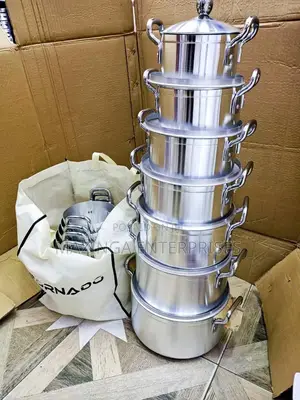 7piece Tornado Cooking Saucepans