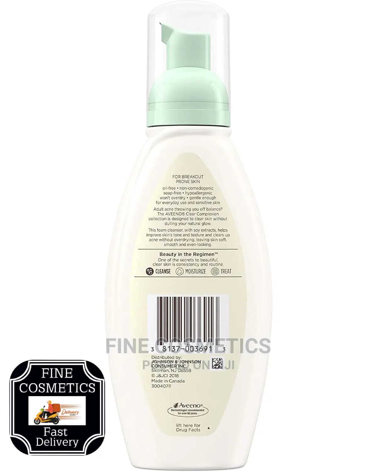 ORIGINAL Aveeno Clear Complexion, Foaming Cleanser