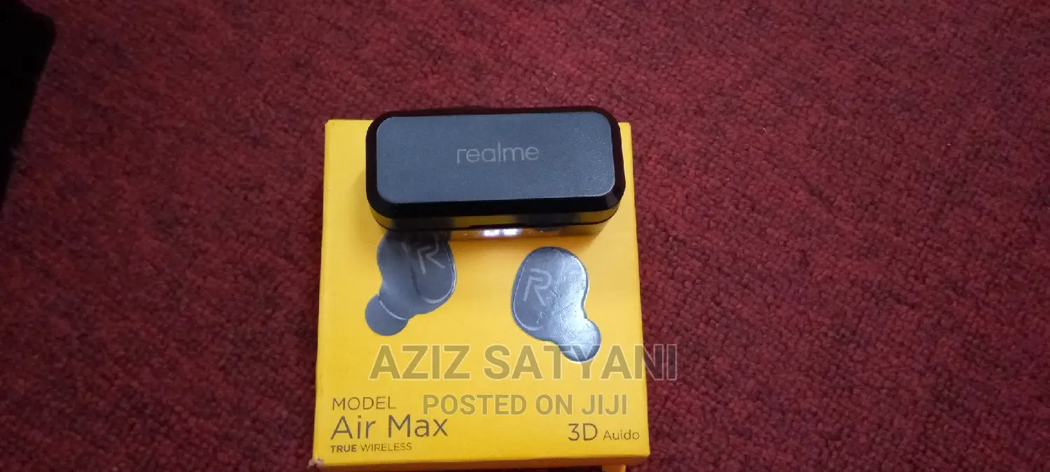 Realme TWS 3D Audo Air Mx True V5.0 Wireles Earbds Bluetooth