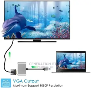 USB 3.0 to HDMI + VGA Adapter for Windows 7/810