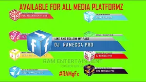 Dj 2D Animation Logos, Lowerthirds, Mixtape Posters Etc