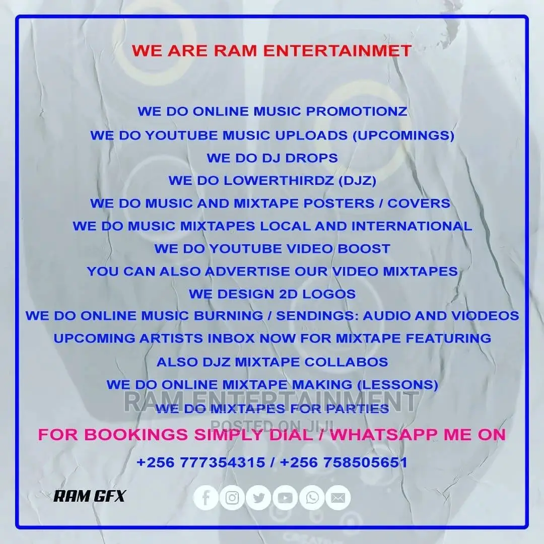 Dj 2D Animation Logos, Lowerthirds, Mixtape Posters Etc