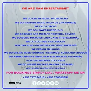 Dj 2D Animation Logos, Lowerthirds, Mixtape Posters Etc