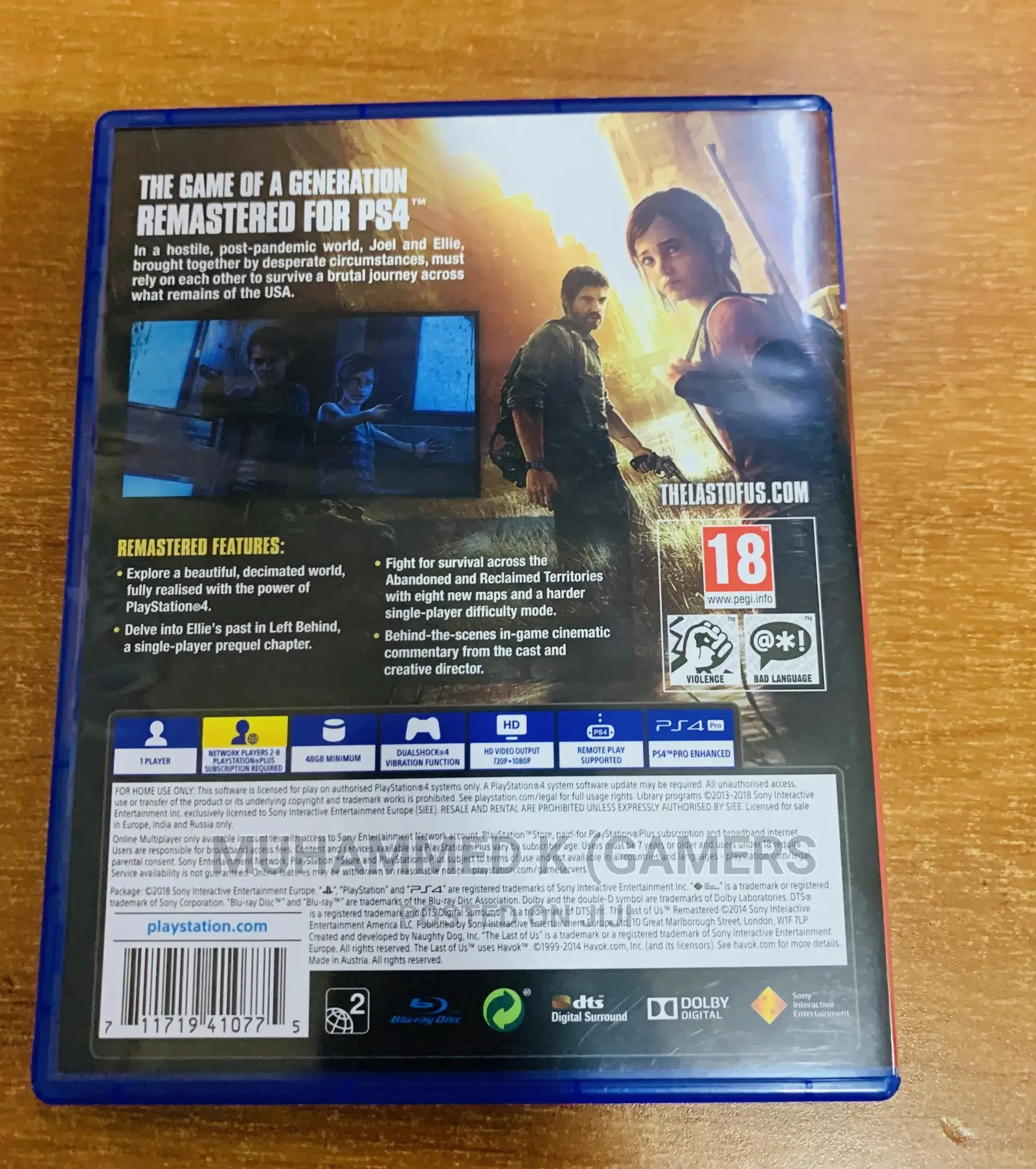 Last of Us Remastered