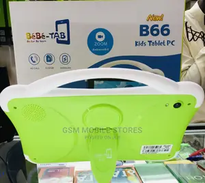 Bebe TAB B66 Dual SIM HD Tablet for Kids – 32GB HDD – 7′′