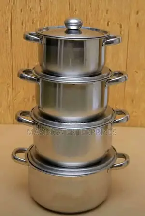 4piece Dinner Dishes and Saucepans