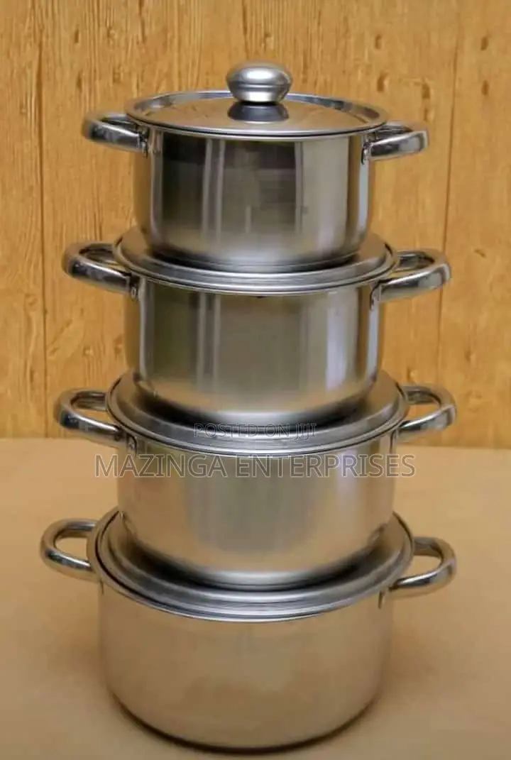 4piece Dinner Dishes and Saucepans