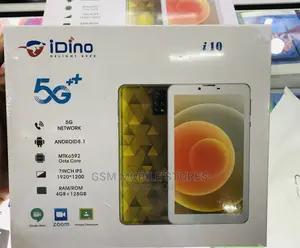 New Idino I10 Tablets 5G+ 7”Inch 128GB Dual SIM Cards