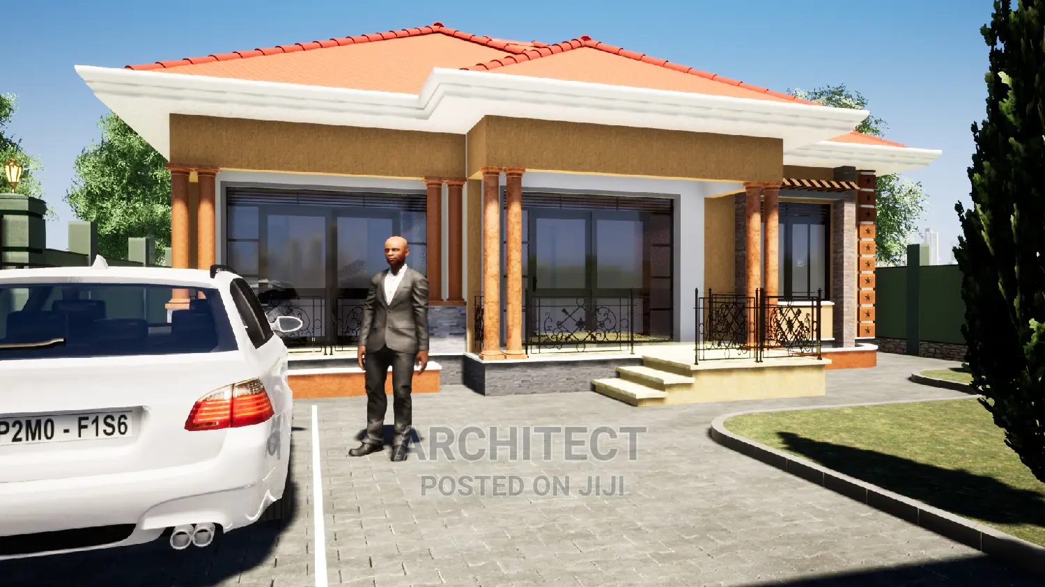 4 Bedroom House Design 50x100ft Plot Size