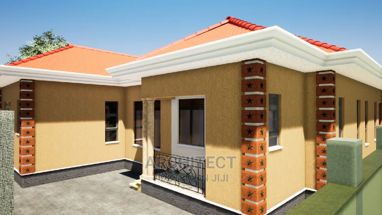 4 Bedroom House Design 50x100ft Plot Size