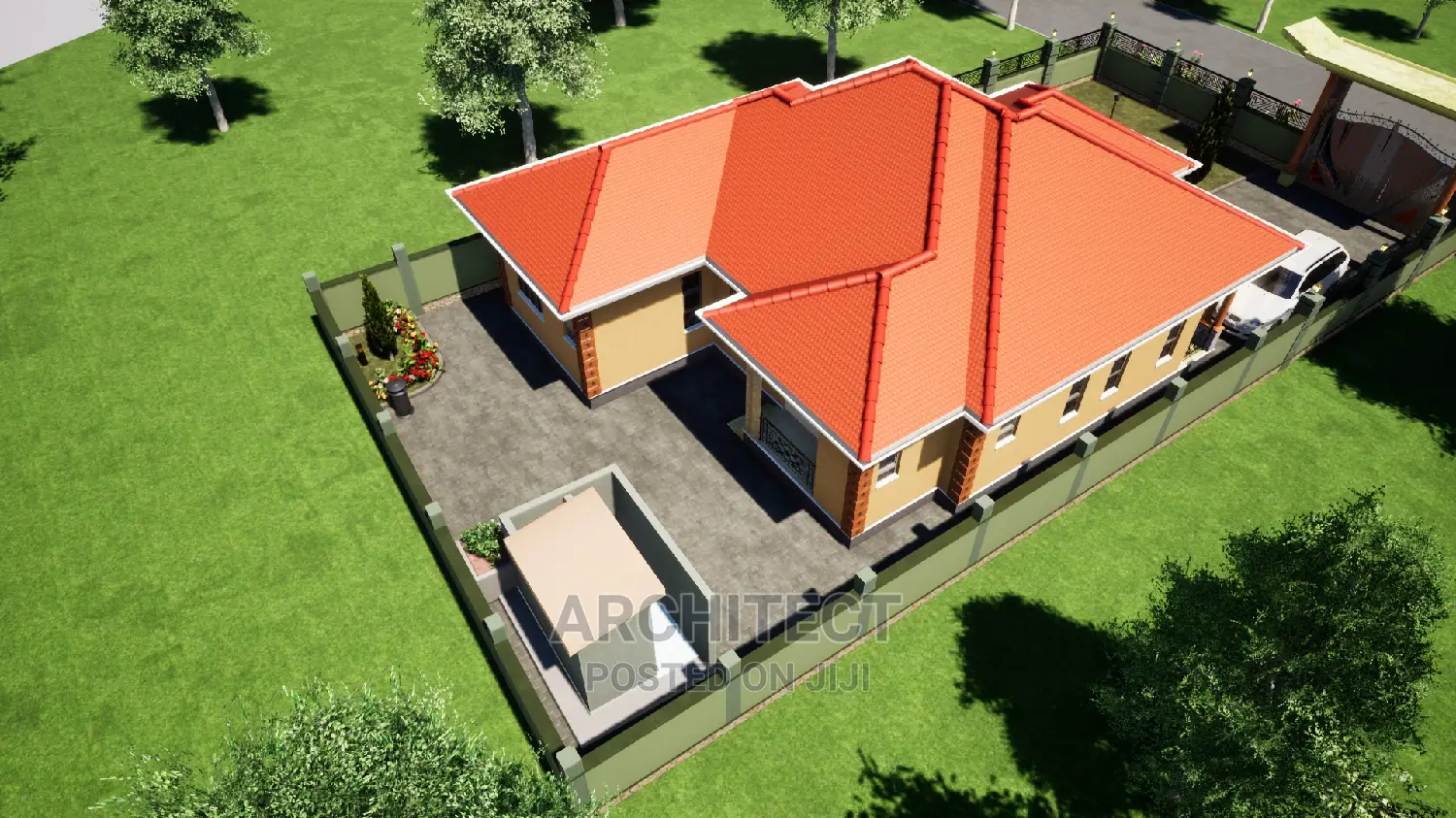 4 Bedroom House Design 50x100ft Plot Size