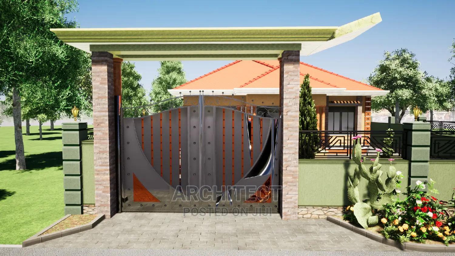 4 Bedroom House Design 50x100ft Plot Size