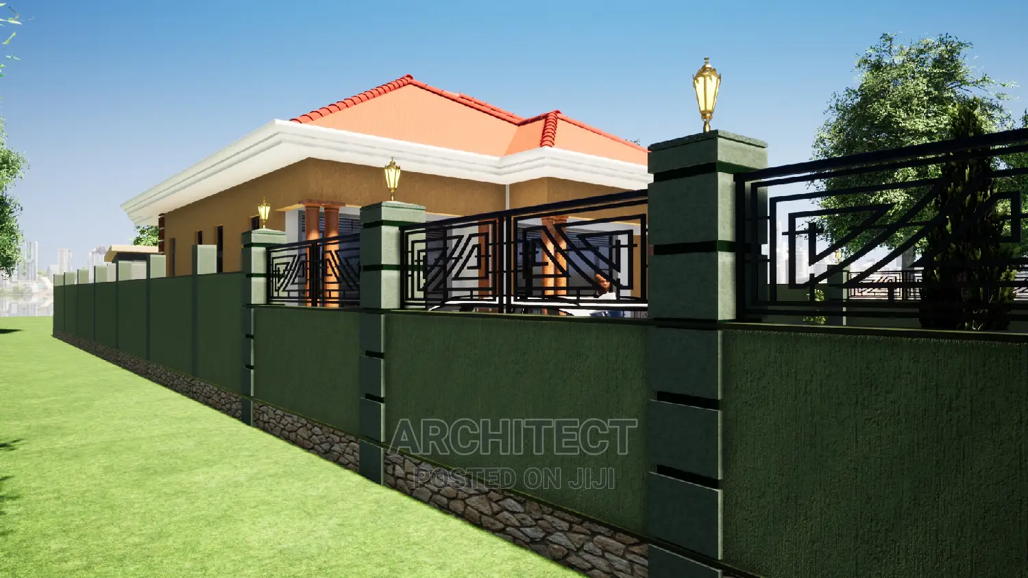 4 Bedroom House Design 50x100ft Plot Size