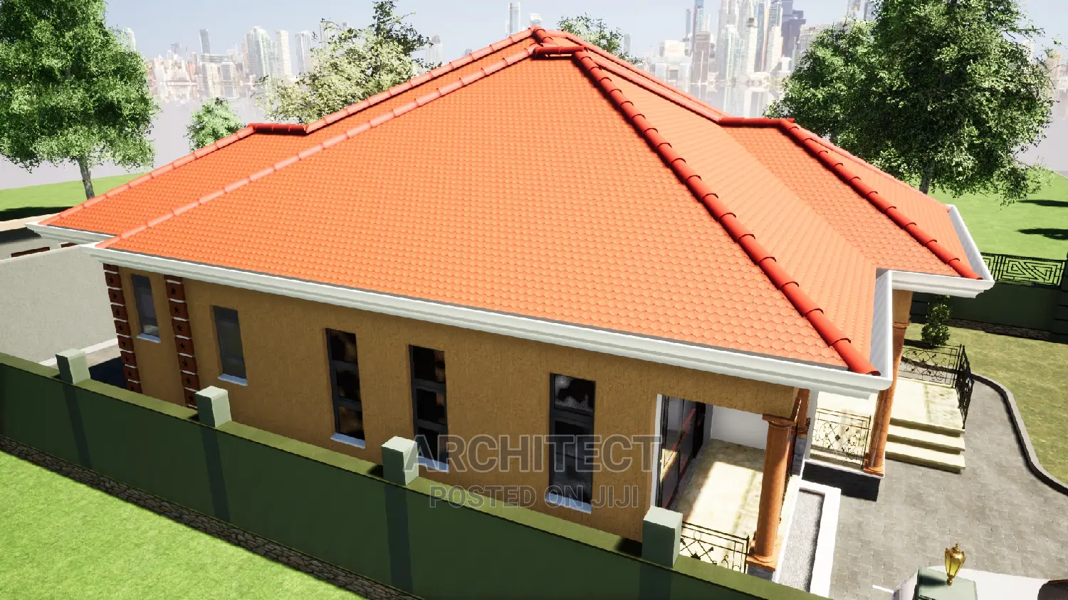 4 Bedroom House Design 50x100ft Plot Size