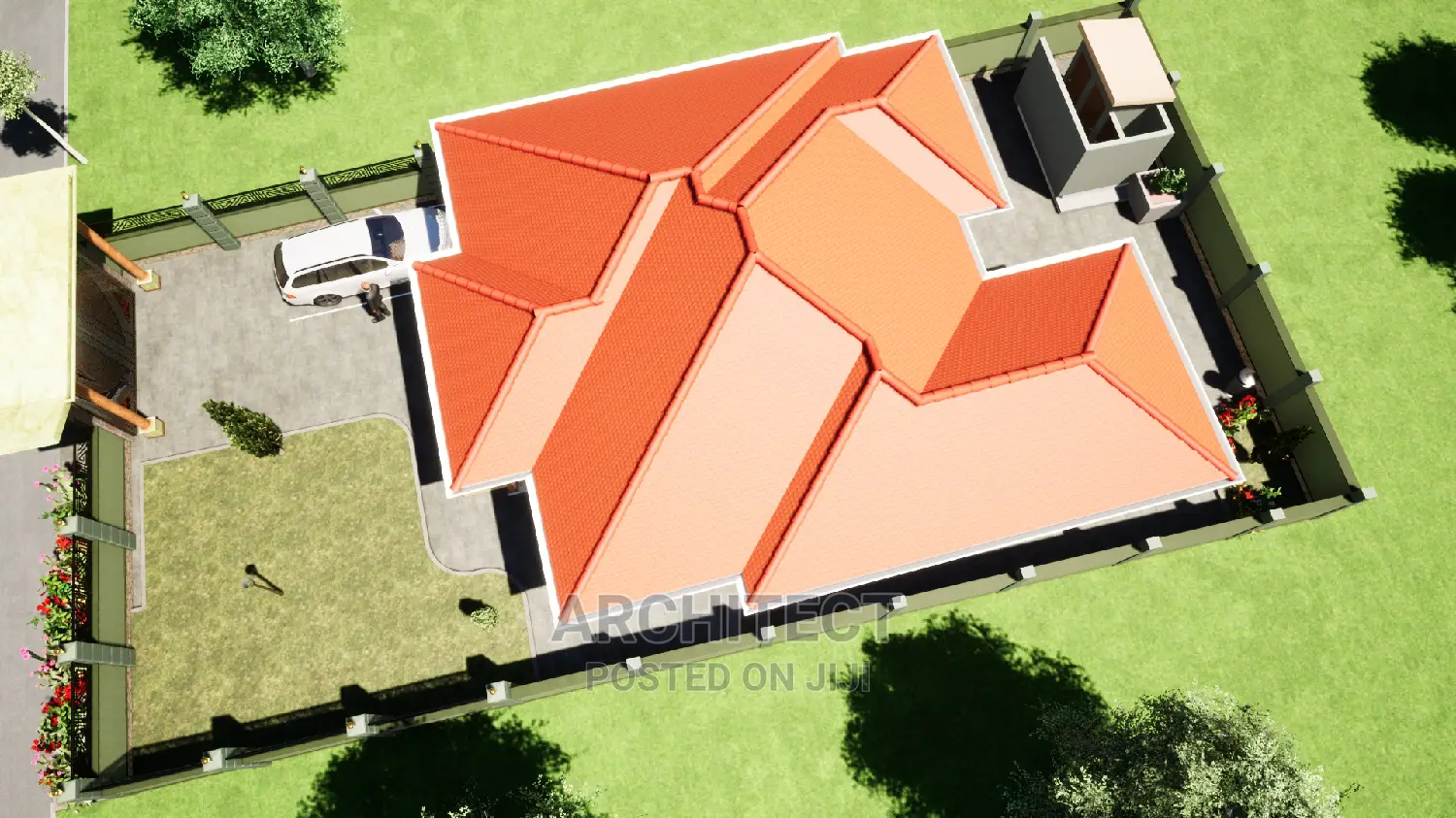 4 Bedroom House Design 50x100ft Plot Size