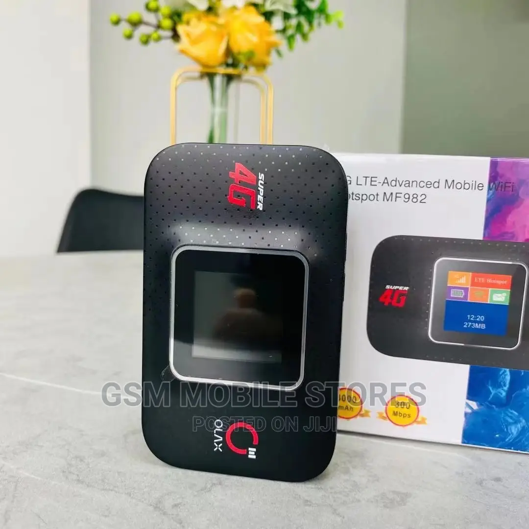 OLAX 4GLTE Mobile Wifi 3000mah Battery With Screen Display