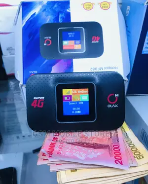 OLAX 4GLTE Mobile Wifi 3000mah Battery With Screen Display