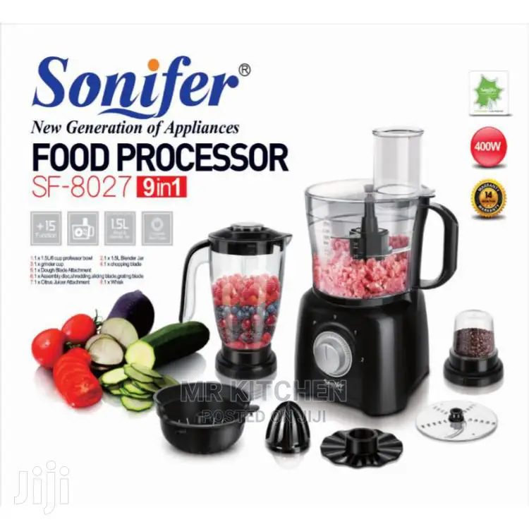 Sonifer 9 in 1 Food Processor