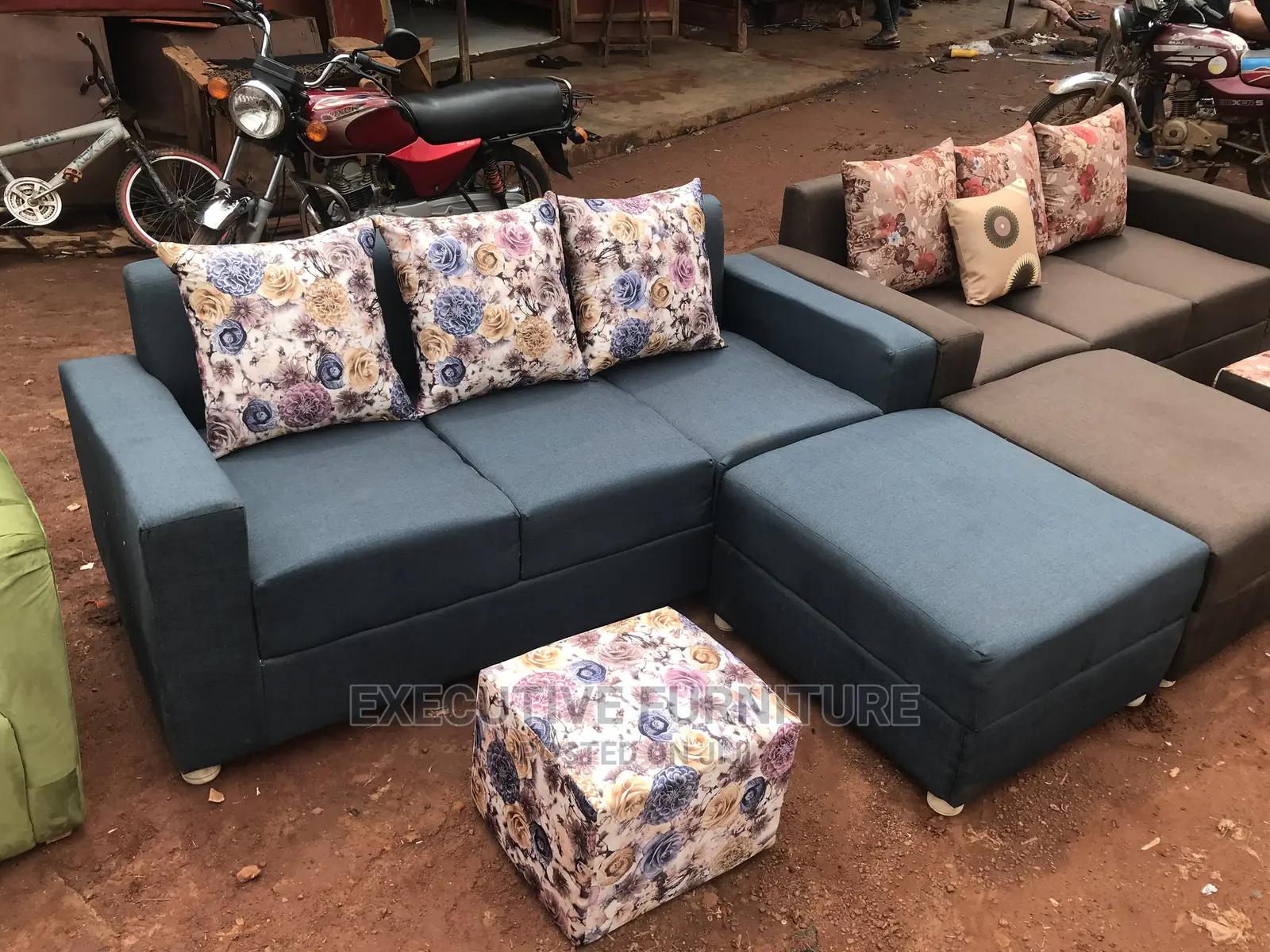 Mini Gray Lsofa