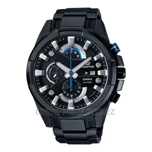 Black Edifice Casio Watch 