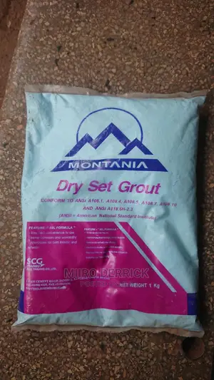 Water Proof Cement and Coloured Grout